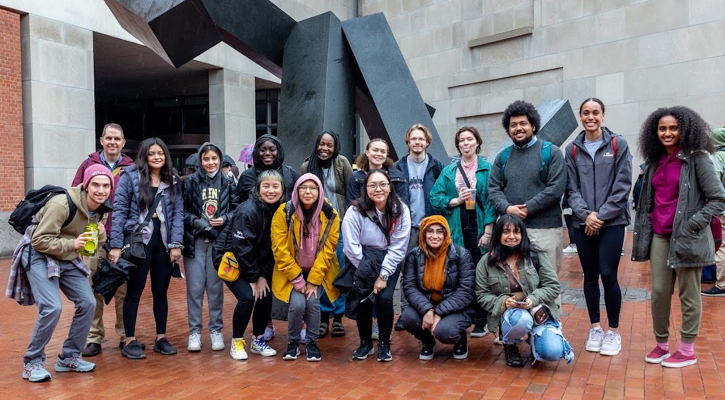 Sociology Seniors enrolled in the Senior Seminar visited the Holocaust Museum.